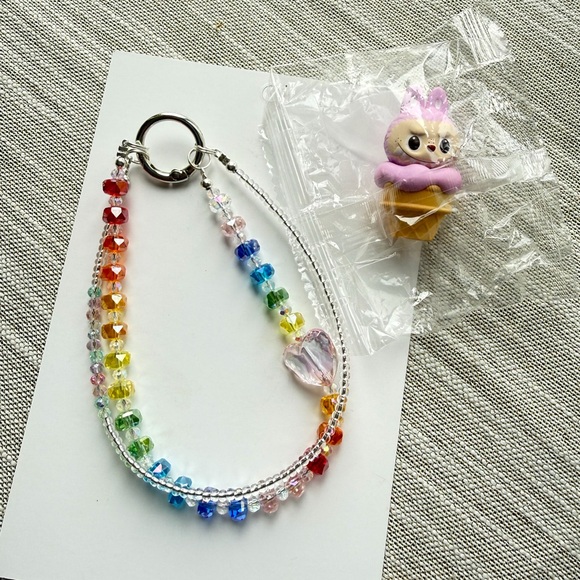 Crystal Keychain with Doll - Picture 4 of 5